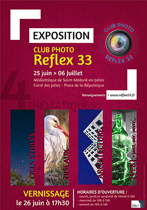 Exposition du Club photo Reflex 33